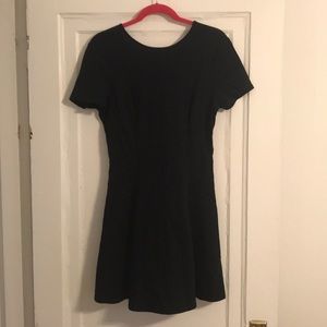 Little Black Lace Back Dress